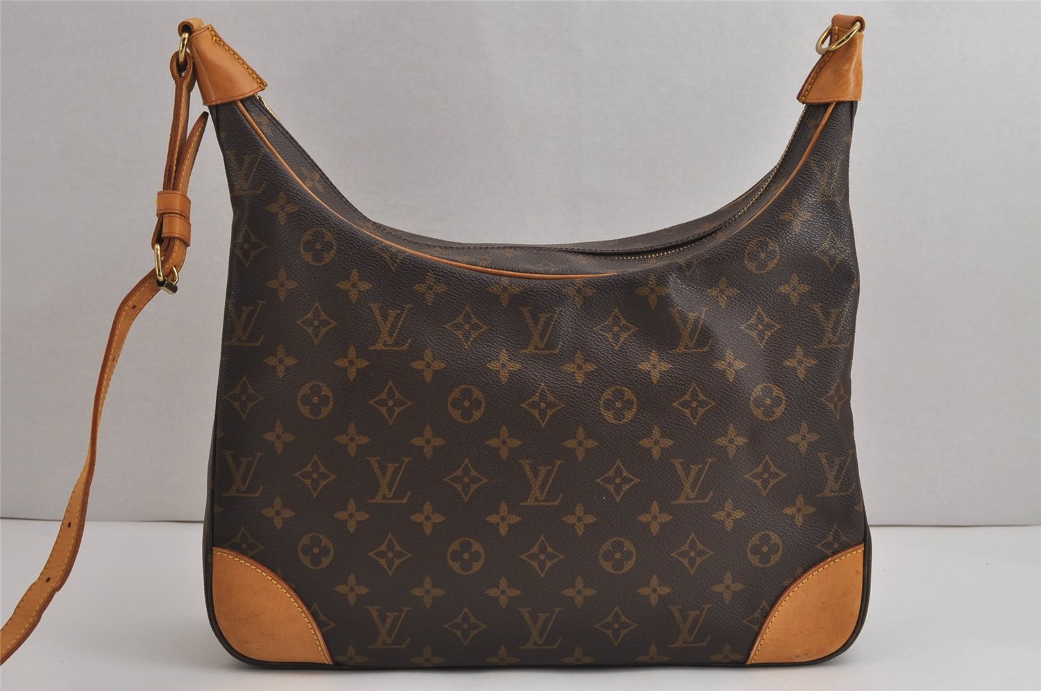 Authentic Louis Vuitton Monogram Boulogne 35 Shoulder Bag M51260 Junk 6931J