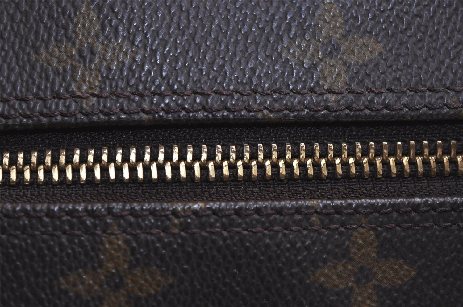 Authentic Louis Vuitton Monogram Boulogne 35 Shoulder Bag M51260 Junk 6931J