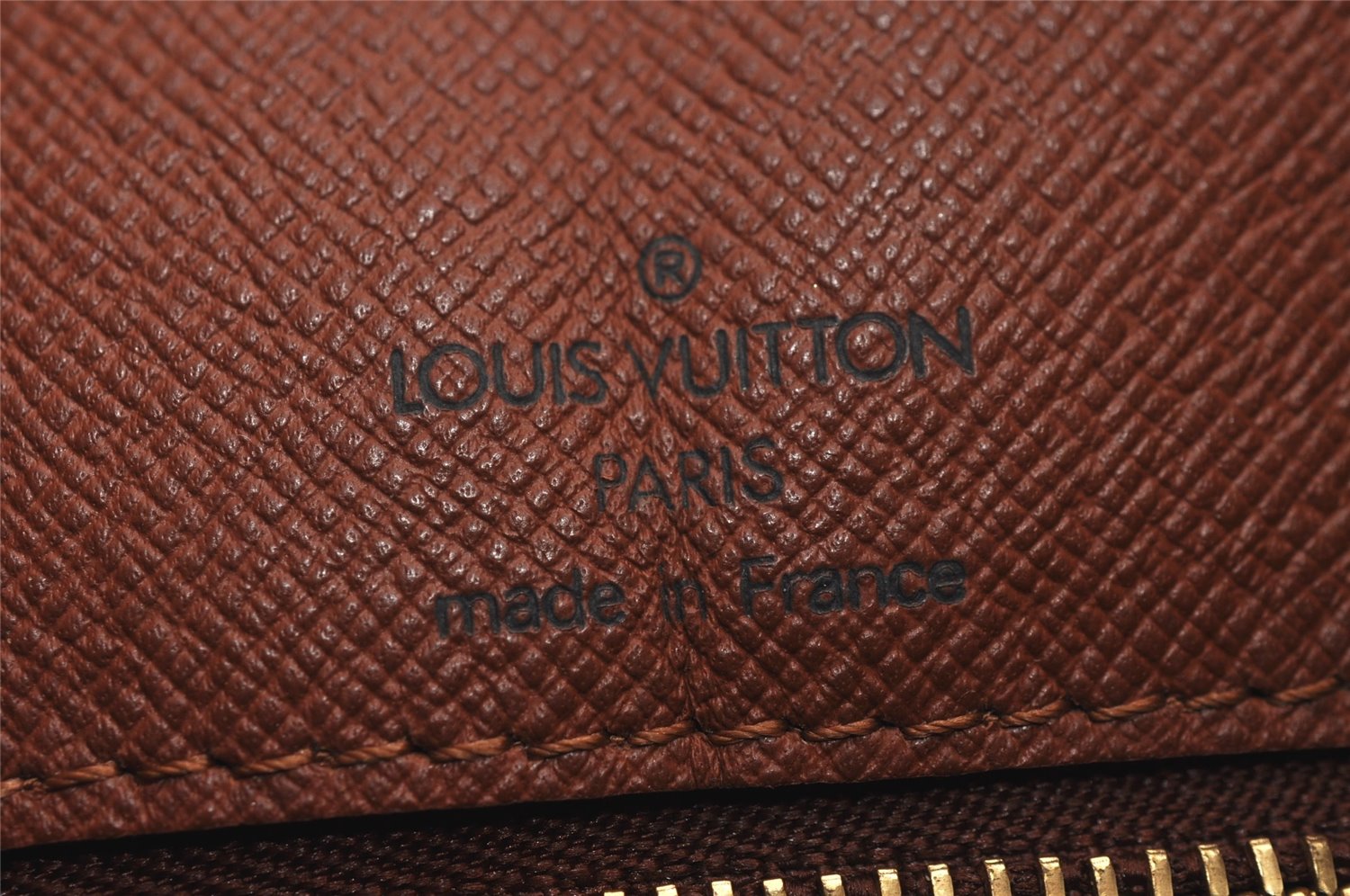 Authentic Louis Vuitton Monogram Boulogne 35 Shoulder Bag M51260 Junk 6931J