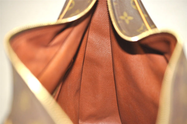 Authentic Louis Vuitton Monogram Boulogne 35 Shoulder Bag M51260 Junk 6931J