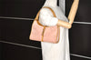 Authentic GUCCI Jackie Shoulder Hand Bag Purse Suede Leather 0021068 Pink 6931K