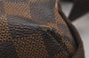 Authentic Louis Vuitton Damier Brooklyn PM Shoulder Cross Bag N51210 LV 6932J