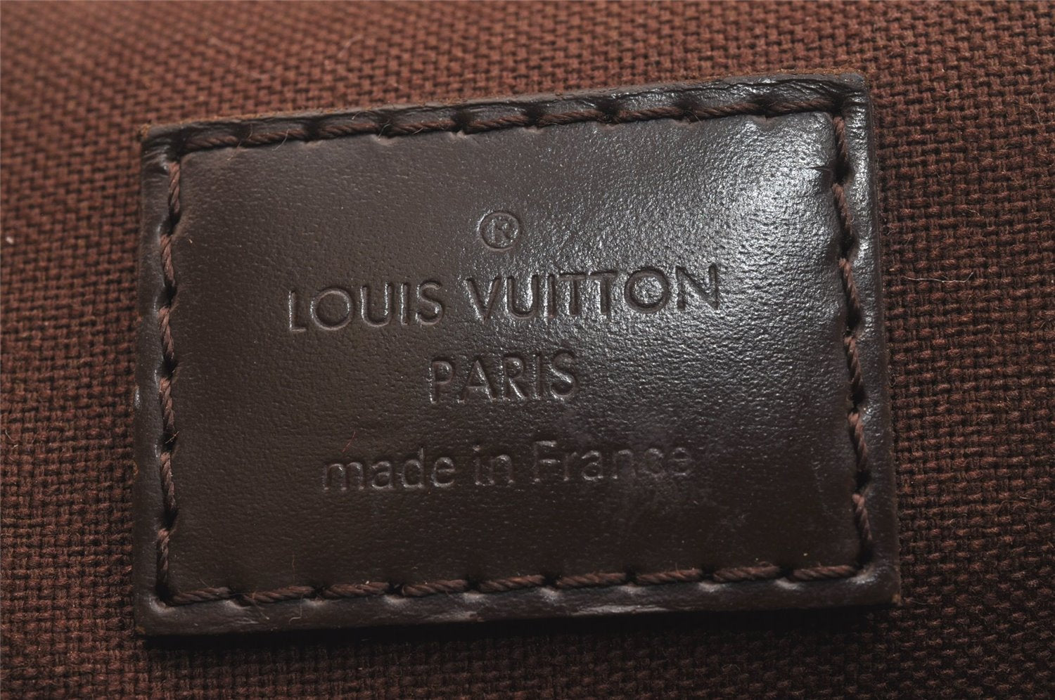 Authentic Louis Vuitton Damier Brooklyn PM Shoulder Cross Bag N51210 LV 6932J