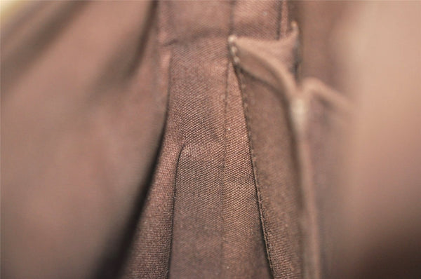 Authentic Louis Vuitton Damier Brooklyn PM Shoulder Cross Bag N51210 LV 6932J