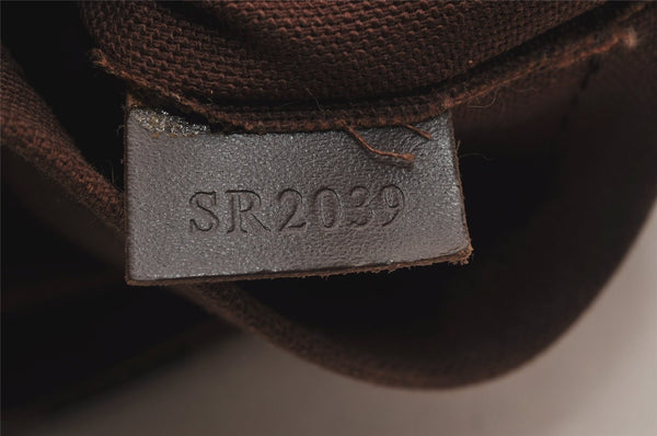 Authentic Louis Vuitton Damier Brooklyn PM Shoulder Cross Bag N51210 LV 6932J