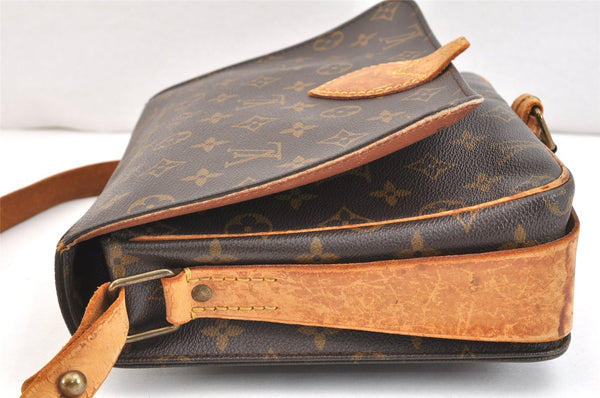 Authentic Louis Vuitton Monogram Cartouchiere GM M51252 Shoulder Cross Bag 6934K