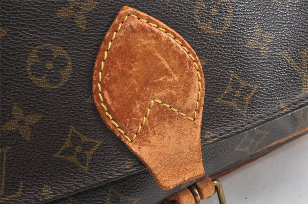 Authentic Louis Vuitton Monogram Cartouchiere GM M51252 Shoulder Cross Bag 6934K