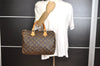 Authentic Louis Vuitton Monogram Speedy 30 Hand Boston Bag M41526 LV 6935I