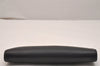 Authentic Christian Dior Clutch Hand Bag Purse Leather Black CD Box 6935J