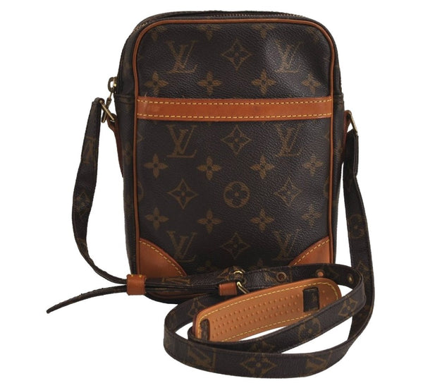 Authentic Louis Vuitton Monogram Danube Shoulder Cross Body Bag M45266 LV 6937J