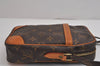 Authentic Louis Vuitton Monogram Danube Shoulder Cross Body Bag M45266 LV 6937J