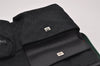 Auth GUCCI Web Sherry Line Shoulder Bag GG Canvas Leather 169937 Black 6938I