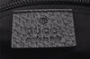 Auth GUCCI Web Sherry Line Shoulder Bag GG Canvas Leather 169937 Black 6938I