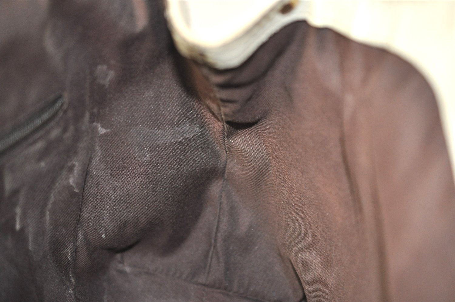 Authentic GUCCI Sukey Shoulder Tote Bag GG Canvas Leather 211944 Brown 6940I