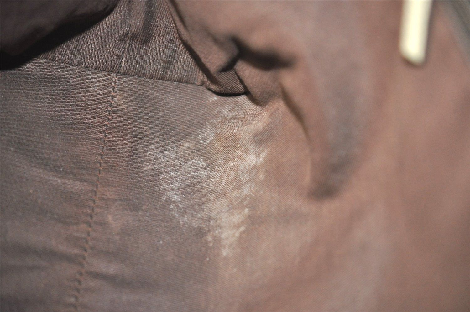 Authentic GUCCI Sukey Shoulder Tote Bag GG Canvas Leather 211944 Brown 6940I