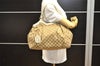 Authentic GUCCI Sukey Shoulder Tote Bag GG Canvas Leather 211944 Brown 6940I