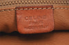 Authentic CELINE Macadam Blason Clutch Hand Bag PVC Leather Beige Junk 6942K