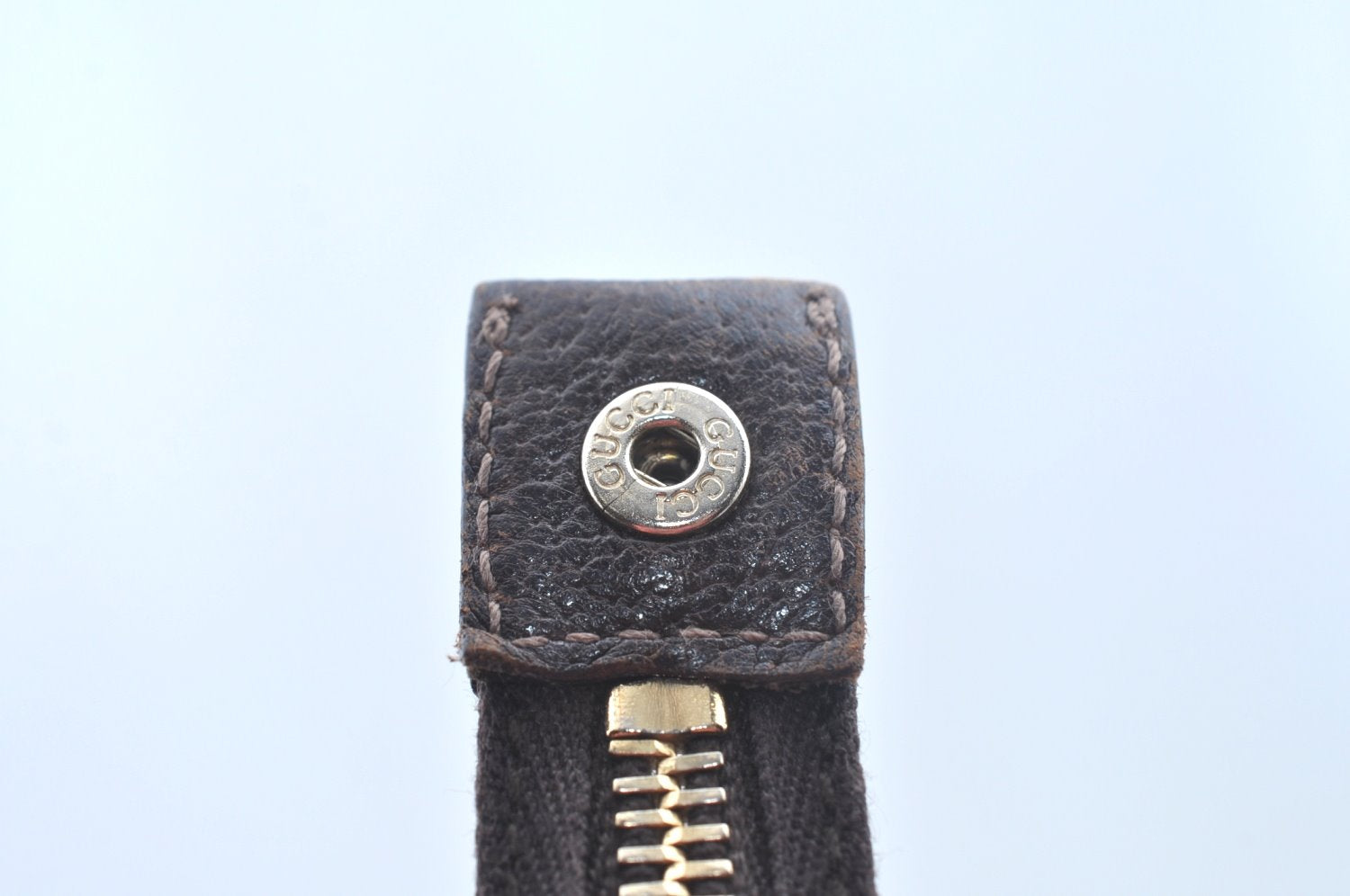 Authentic GUCCI Abbey Shoulder Tote Bag GG Canvas Leather 141470 Brown 6943H