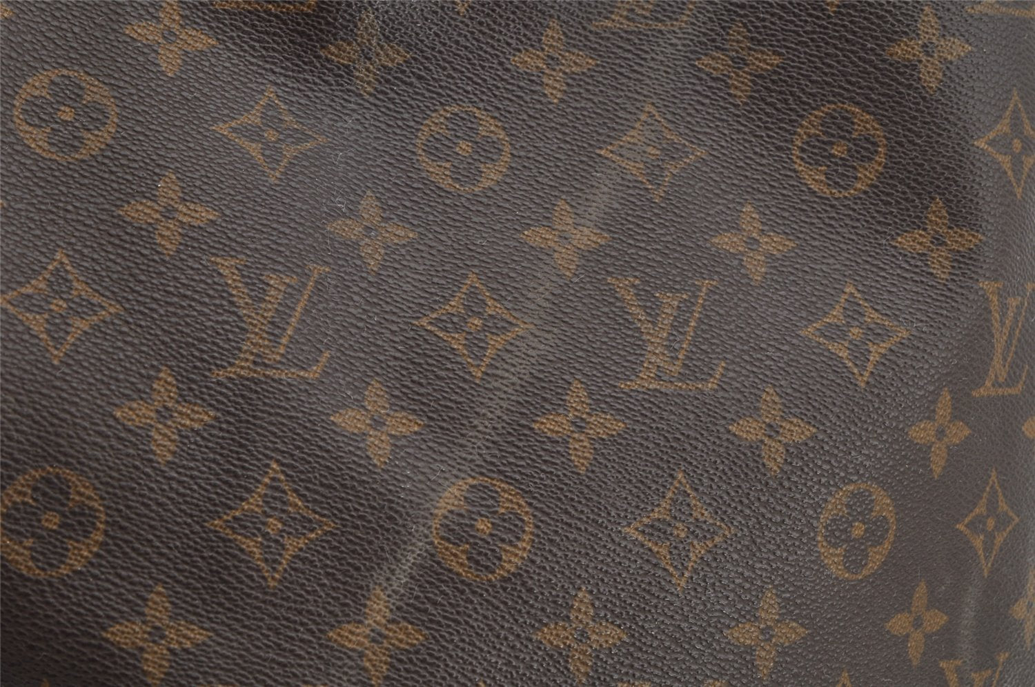 Authentic Louis Vuitton Monogram Petit Noe M42226 Shoulder Drawstring Bag 6943I