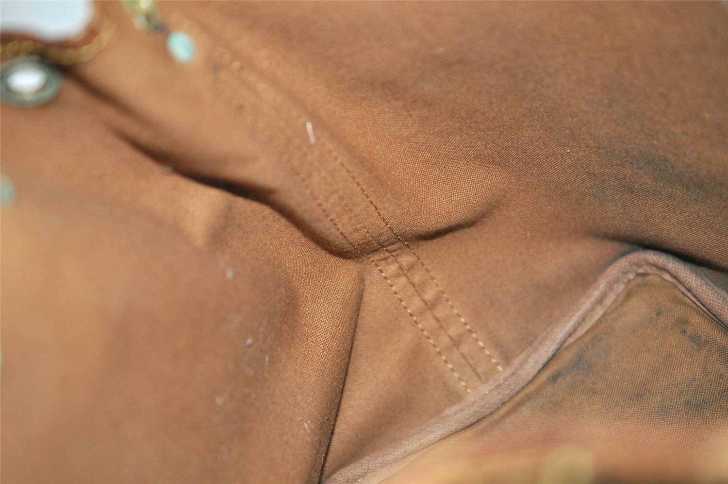 Authentic Louis Vuitton Monogram Petit Noe M42226 Shoulder Drawstring Bag 6943I