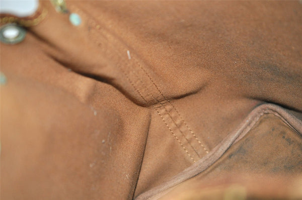 Authentic Louis Vuitton Monogram Petit Noe M42226 Shoulder Drawstring Bag 6943I