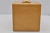 Authentic Louis Vuitton Vernis Breaker Hand Bag Cosmetic Box M91002 Yellow 6944J