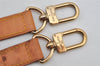 Authentic Louis Vuitton Leather Shoulder Strap Beige 36.6-43.5" LV 6946J