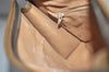 Authentic GUCCI Vintage GG Plus Clutch Hand Bag Purse PVC Leather Brown 6946K