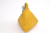 Authentic Louis Vuitton Cup Porte Cles Buoy Bag Charm Yellow M80708 LV 6947J