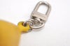 Authentic Louis Vuitton Cup Porte Cles Buoy Bag Charm Yellow M80708 LV 6947J