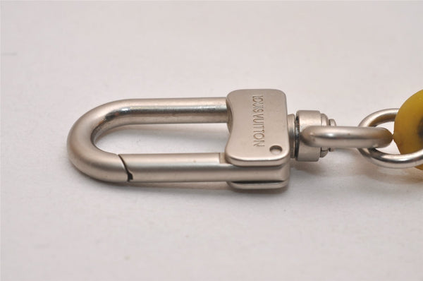 Authentic Louis Vuitton Cup Porte Cles Buoy Bag Charm Yellow M80708 LV 6947J