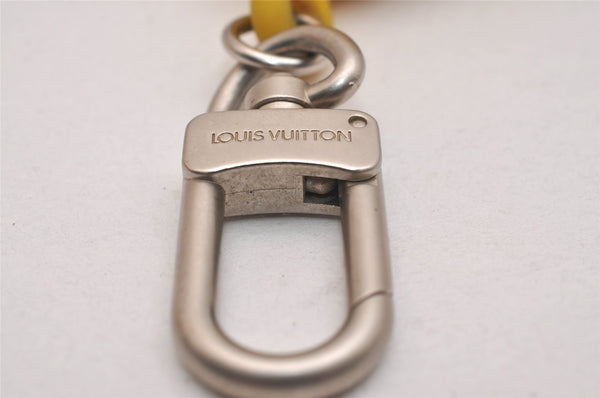 Authentic Louis Vuitton Cup Porte Cles Buoy Bag Charm Yellow M80708 LV 6947J