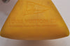 Authentic Louis Vuitton Cup Porte Cles Buoy Bag Charm Yellow M80708 LV 6947J