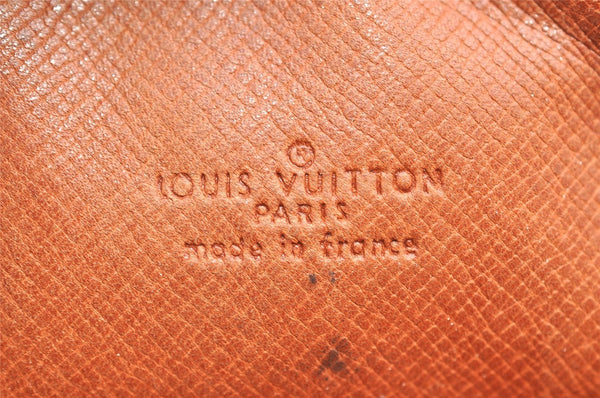 Auth Louis Vuitton Monogram Mini Poche Danube Shoulder Cross Bag M45268 LV 6951I