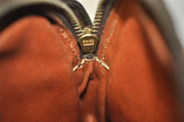 Auth Louis Vuitton Monogram Mini Poche Danube Shoulder Cross Bag M45268 LV 6951I