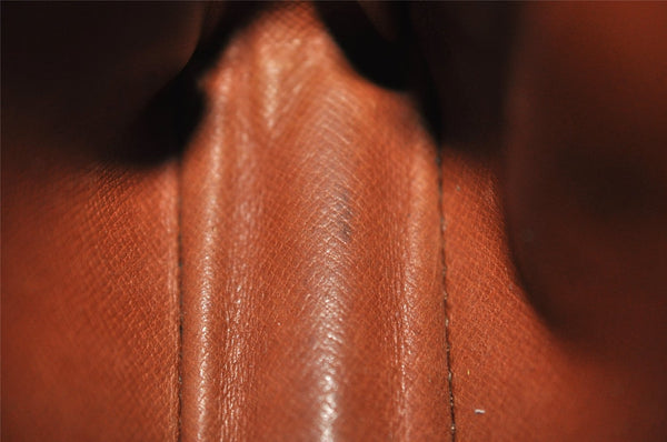 Auth Louis Vuitton Monogram Mini Poche Danube Shoulder Cross Bag M45268 LV 6951I