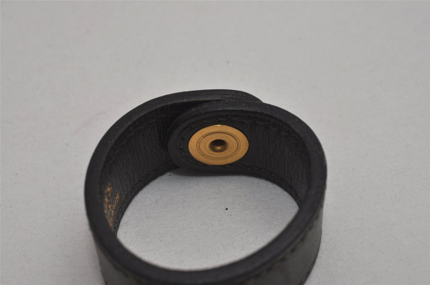 Authentic HERMES Nomade Vintage Glove Holder Leather Brown 6951J