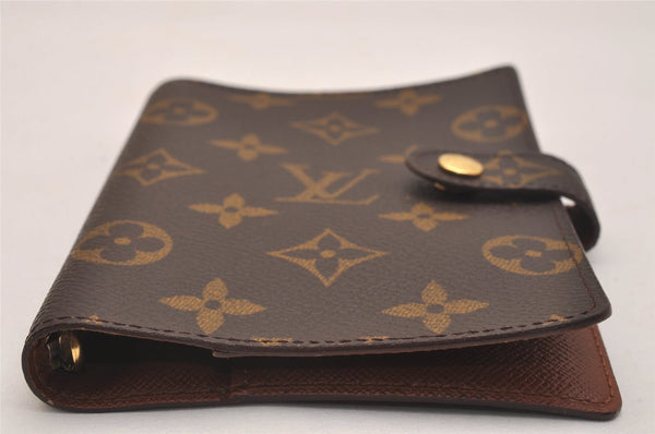 Authentic Louis Vuitton Monogram Agenda PM Notebook Cover R20005 LV 6953J