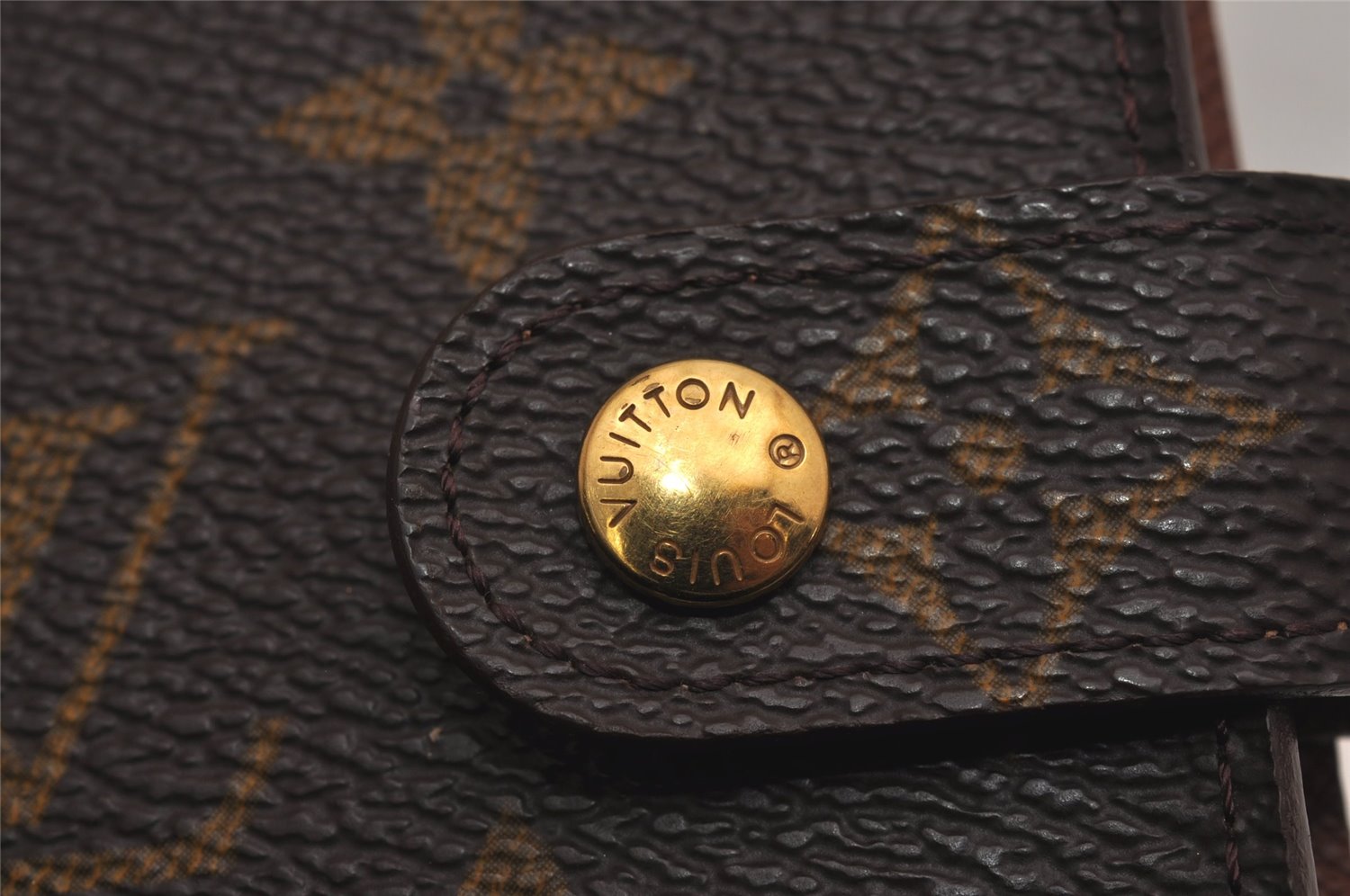Authentic Louis Vuitton Monogram Agenda PM Notebook Cover R20005 LV 6953J