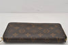 Authentic Louis Vuitton Monogram Zippy Long Wallet Purse M60017 Junk 6954K