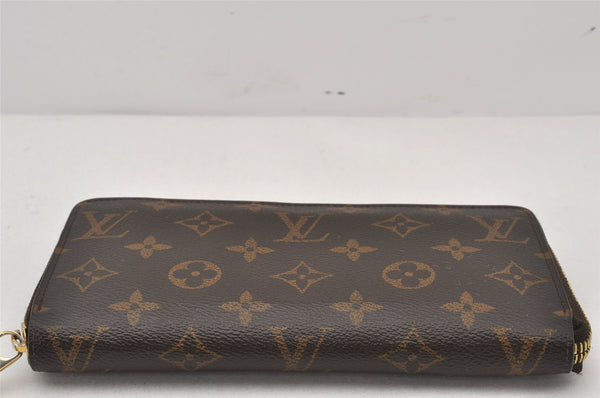 Authentic Louis Vuitton Monogram Zippy Long Wallet Purse M60017 Junk 6954K