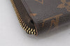 Authentic Louis Vuitton Monogram Zippy Long Wallet Purse M60017 Junk 6954K