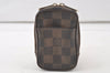 Authentic Louis Vuitton Damier Etui Okapi PM Camera Case Pouch N61738 LV 6956K