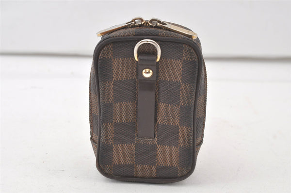 Authentic Louis Vuitton Damier Etui Okapi PM Camera Case Pouch N61738 LV 6956K