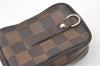 Authentic Louis Vuitton Damier Etui Okapi PM Camera Case Pouch N61738 LV 6956K