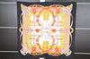 Authentic HERMES Carre 90 Scarf "Grand Manege" Silk Black 6957I