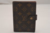 Authentic Louis Vuitton Monogram Agenda PM Notebook Cover R20005 LV 6957J