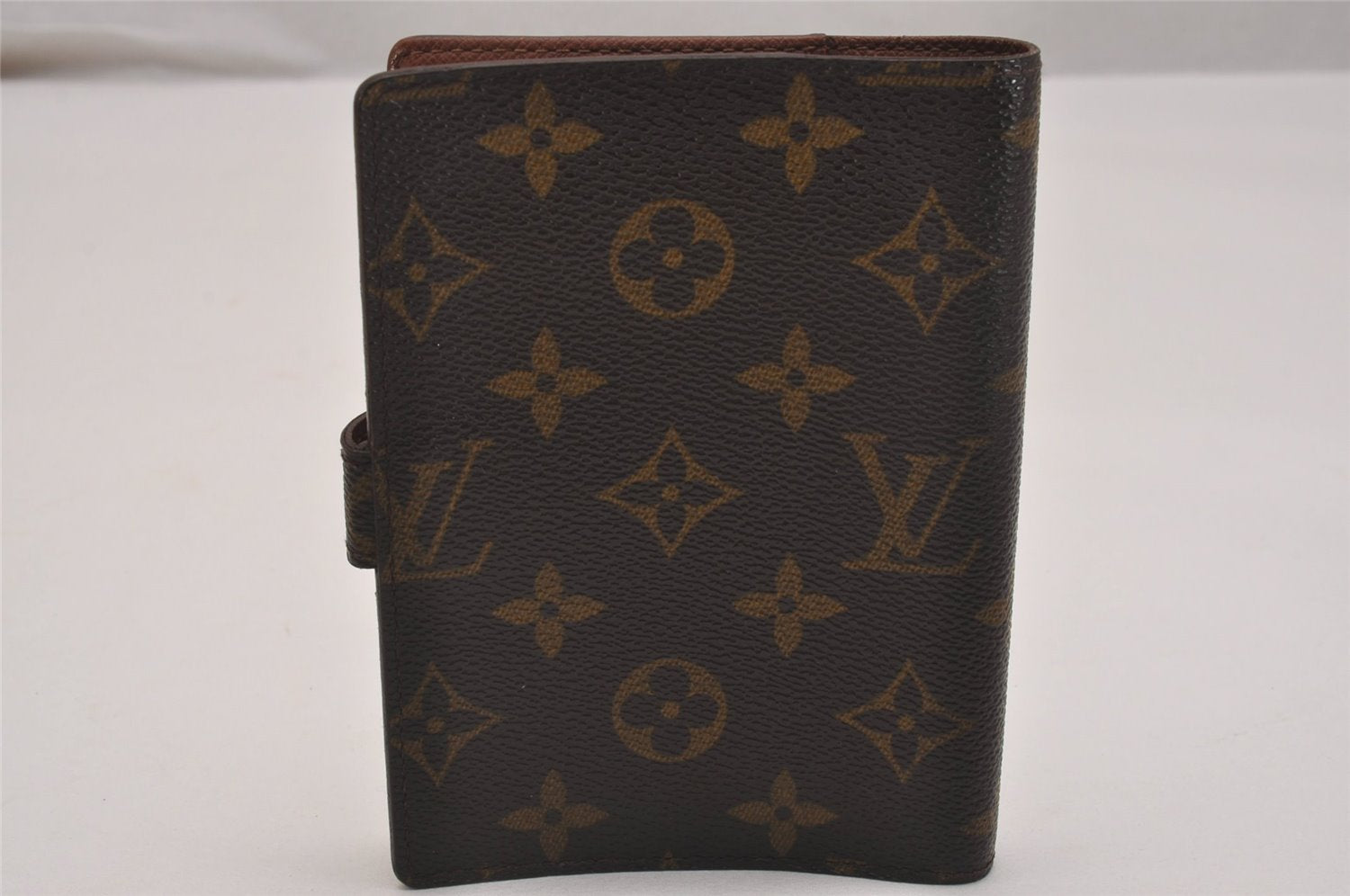Authentic Louis Vuitton Monogram Agenda PM Notebook Cover R20005 LV 6957J