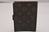 Authentic Louis Vuitton Monogram Agenda PM Notebook Cover R20005 LV 6957J