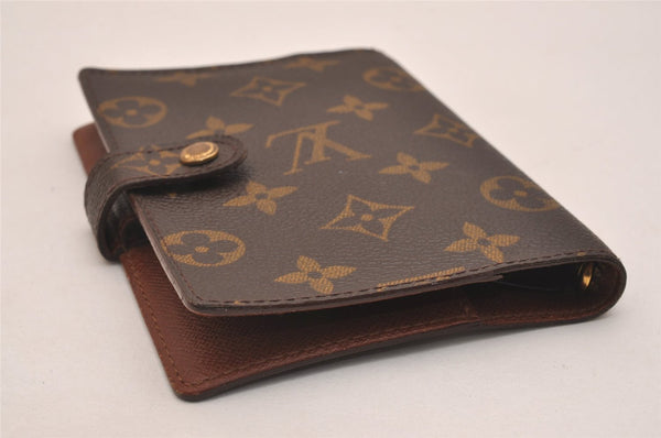 Authentic Louis Vuitton Monogram Agenda PM Notebook Cover R20005 LV 6957J
